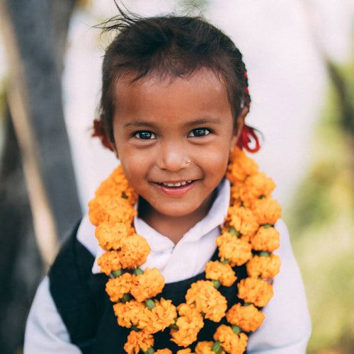Children supported by the August Berg education programme